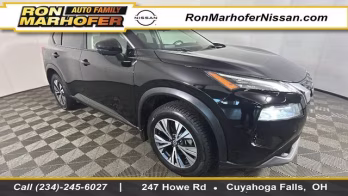 2021 Super Black Nissan Rogue SV AWD SUV