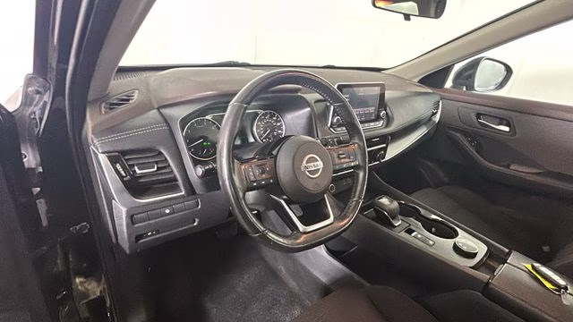 2021 Super Black Nissan Rogue SV AWD SUV
