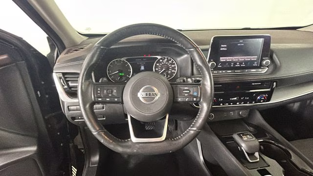 2021 Super Black Nissan Rogue SV AWD SUV