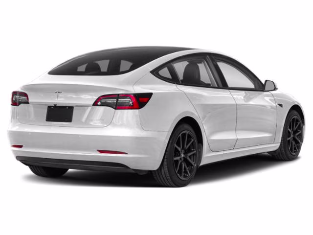 2021 Pearl White Multi-Coat Tesla Model 3 Standard Range Plus RWD Sedan