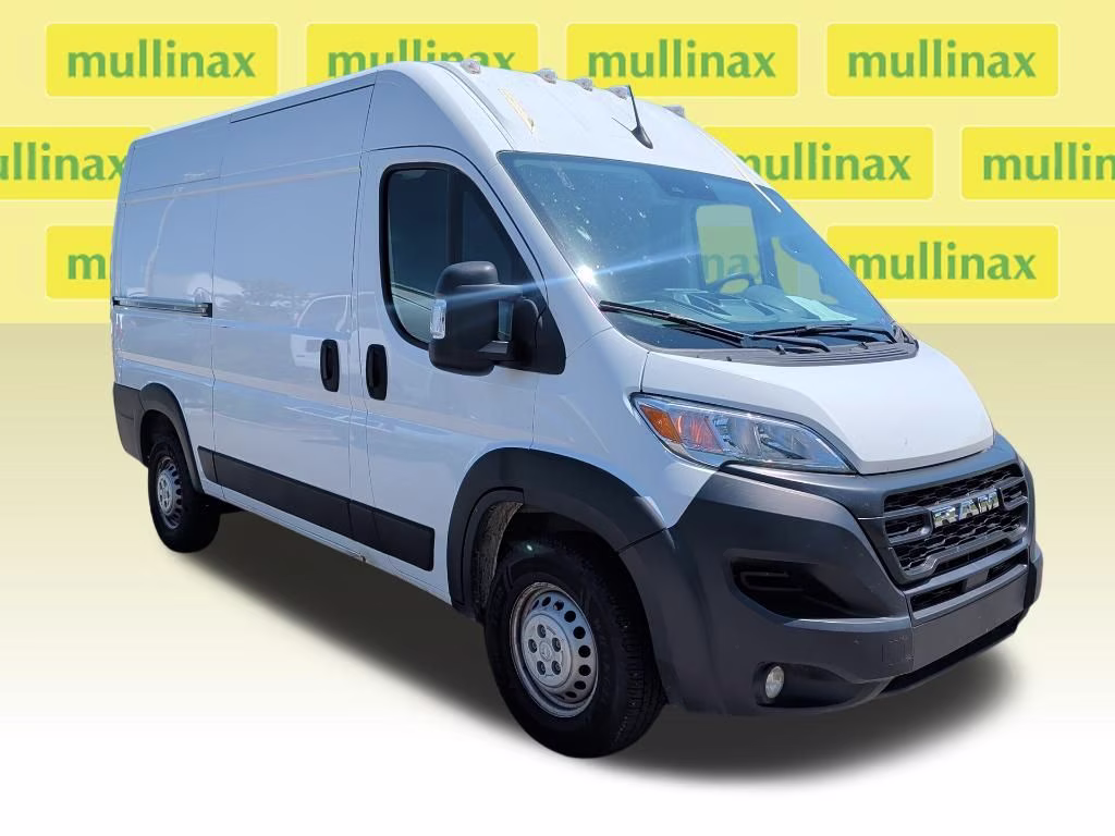 2024 Bright White Clearcoat Ram ProMaster 2500 High Roof FWD Van