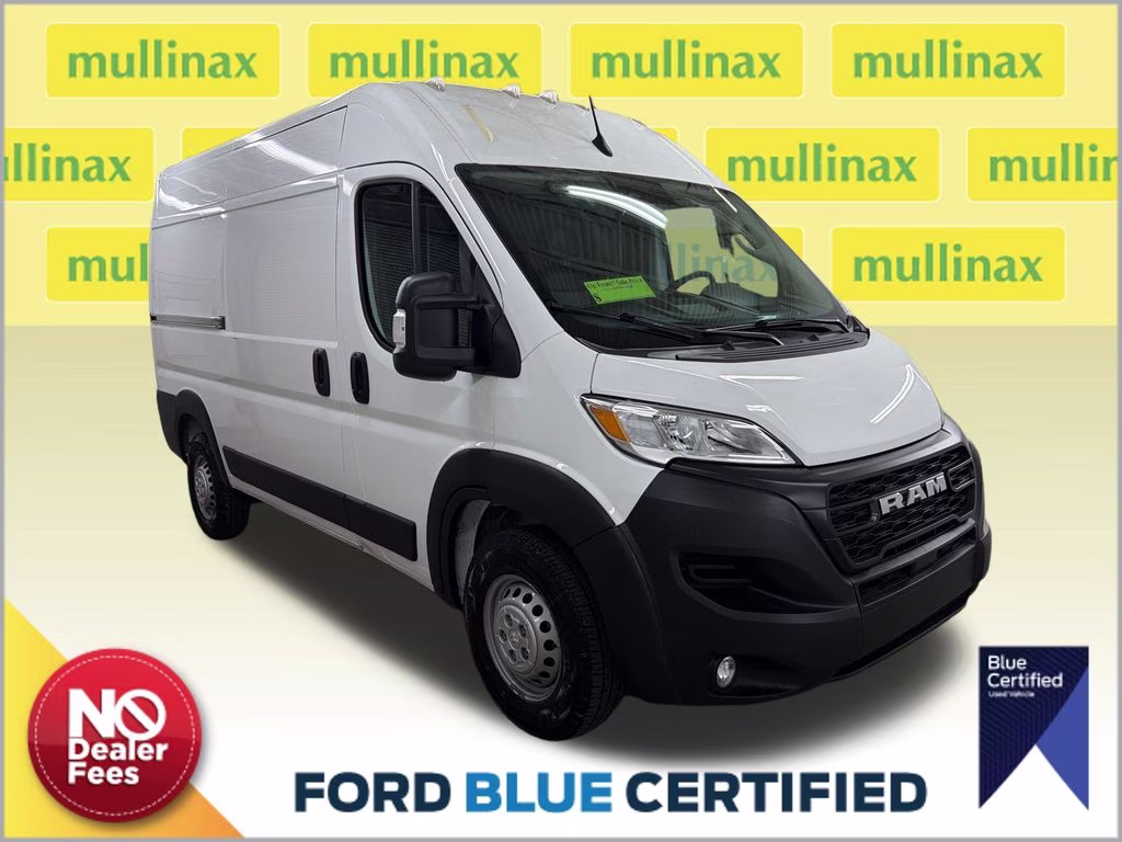 2024 Bright White Clearcoat Ram ProMaster 2500 High Roof FWD Van