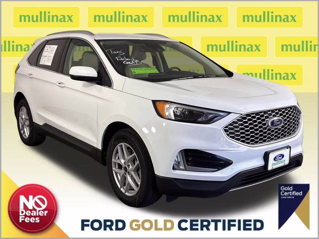 2023 Oxford White Ford Edge SEL AWD SUV
