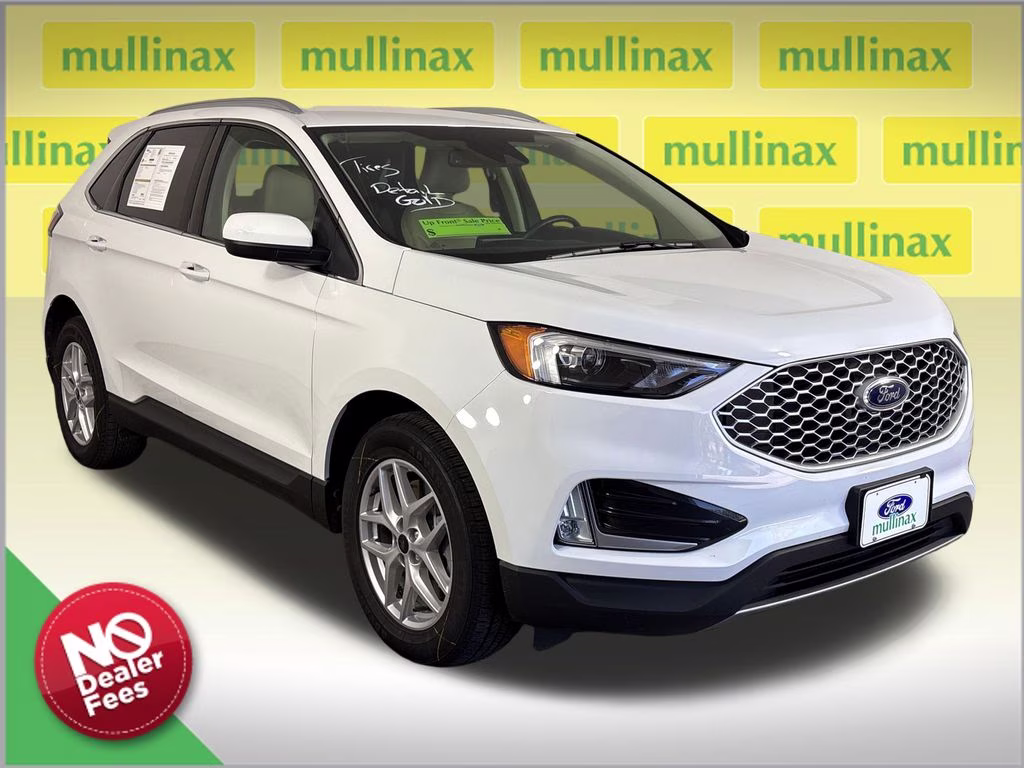 2023 Oxford White Ford Edge SEL AWD SUV