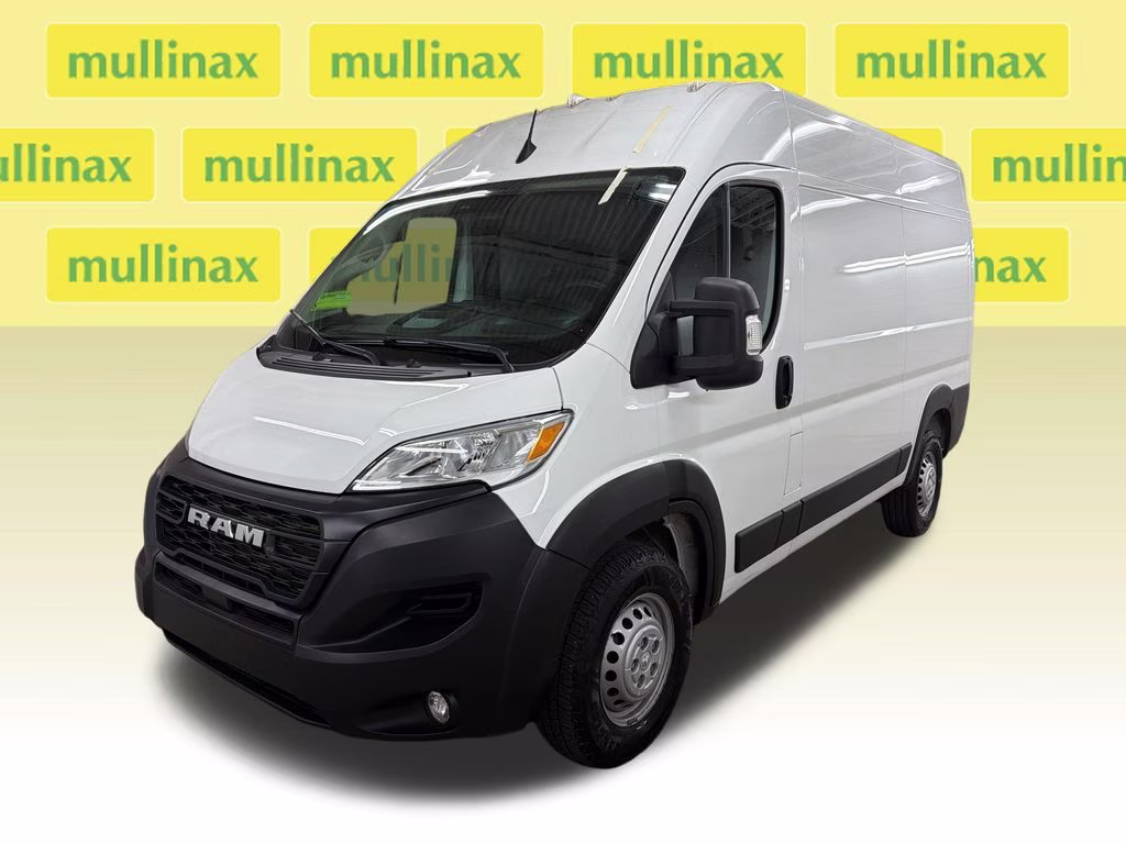 2024 Bright White Clearcoat Ram ProMaster 2500 High Roof FWD Van