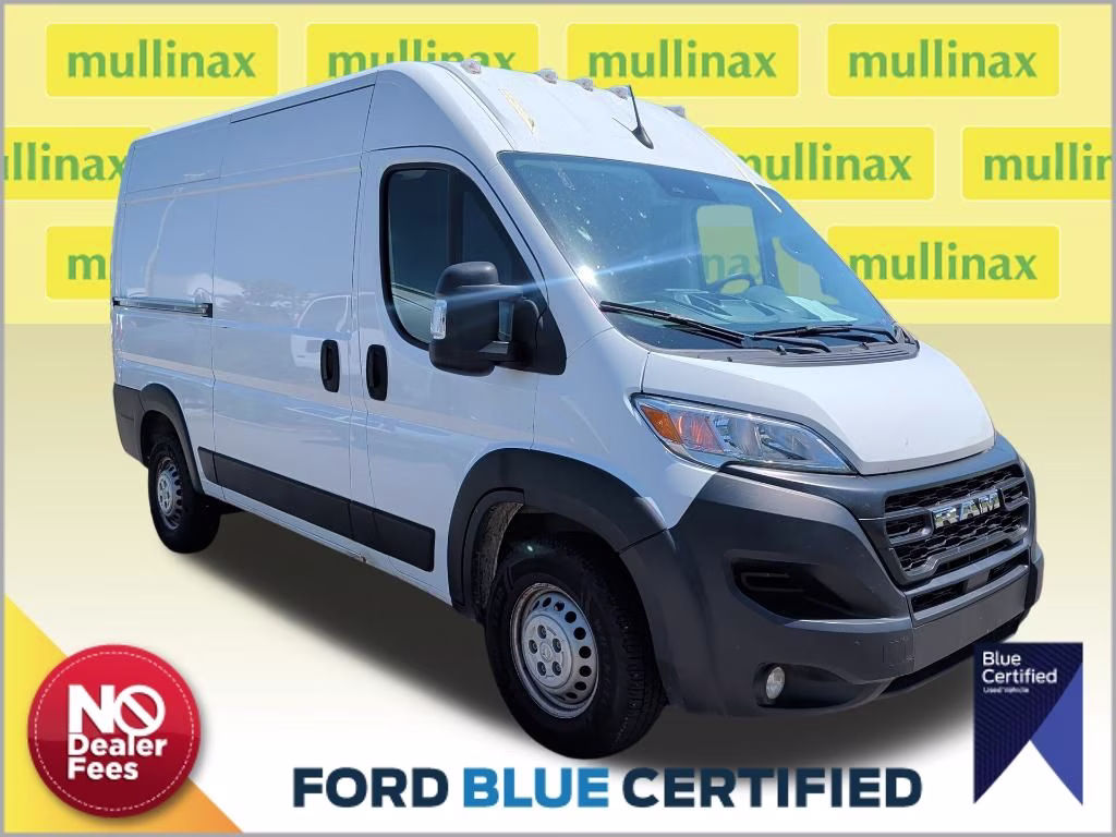 2024 Bright White Clearcoat Ram ProMaster 2500 High Roof FWD Van