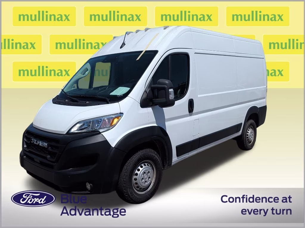 2024 Bright White Clearcoat Ram ProMaster 2500 High Roof FWD Van