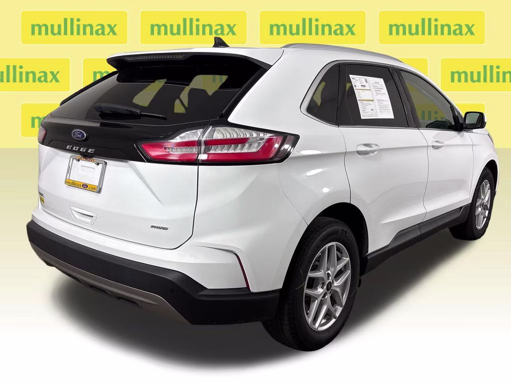 2023 Oxford White Ford Edge SEL AWD SUV