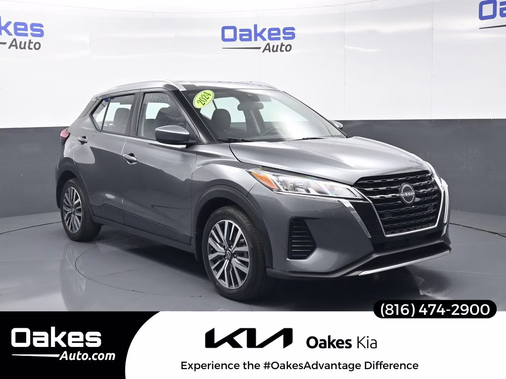 2024 Gun Metallic Nissan Kicks SV FWD SUV