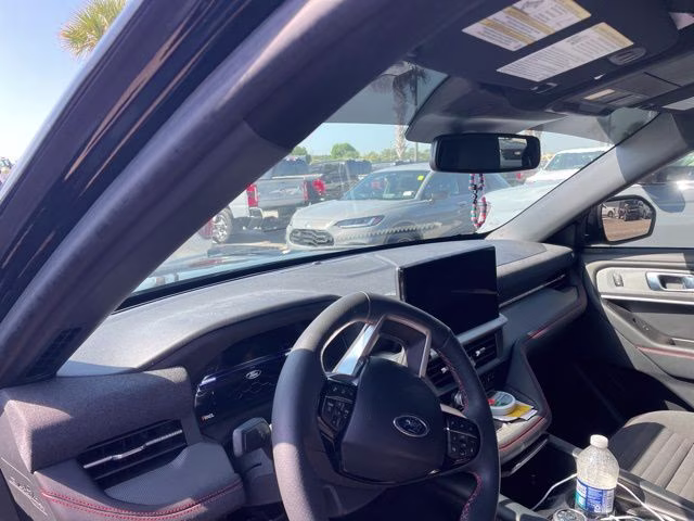 2025 Black Metallic Ford Explorer ST-Line RWD SUV