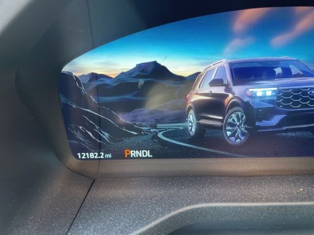 2025 Black Metallic Ford Explorer ST-Line RWD SUV