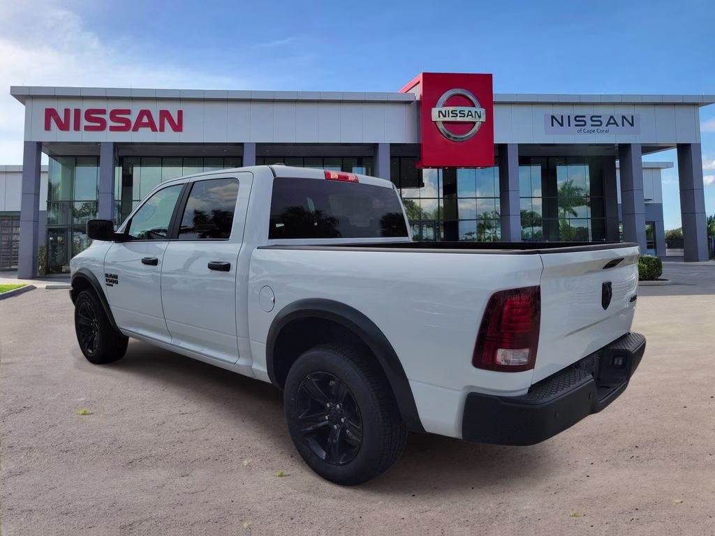 2024 Bright White Clearcoat Ram 1500 Classic Warlock 4X4 Truck