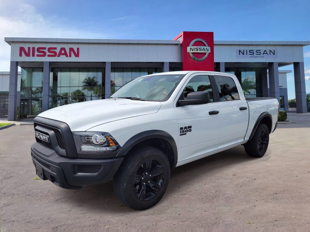 2024 Bright White Clearcoat Ram 1500 Classic Warlock 4X4 Truck