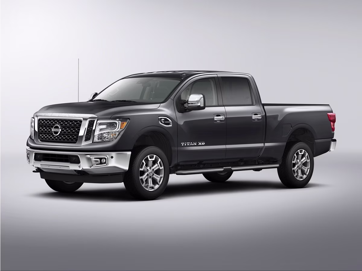2019 Gun Metallic Nissan Titan XD PRO-4X 4X4 Truck
