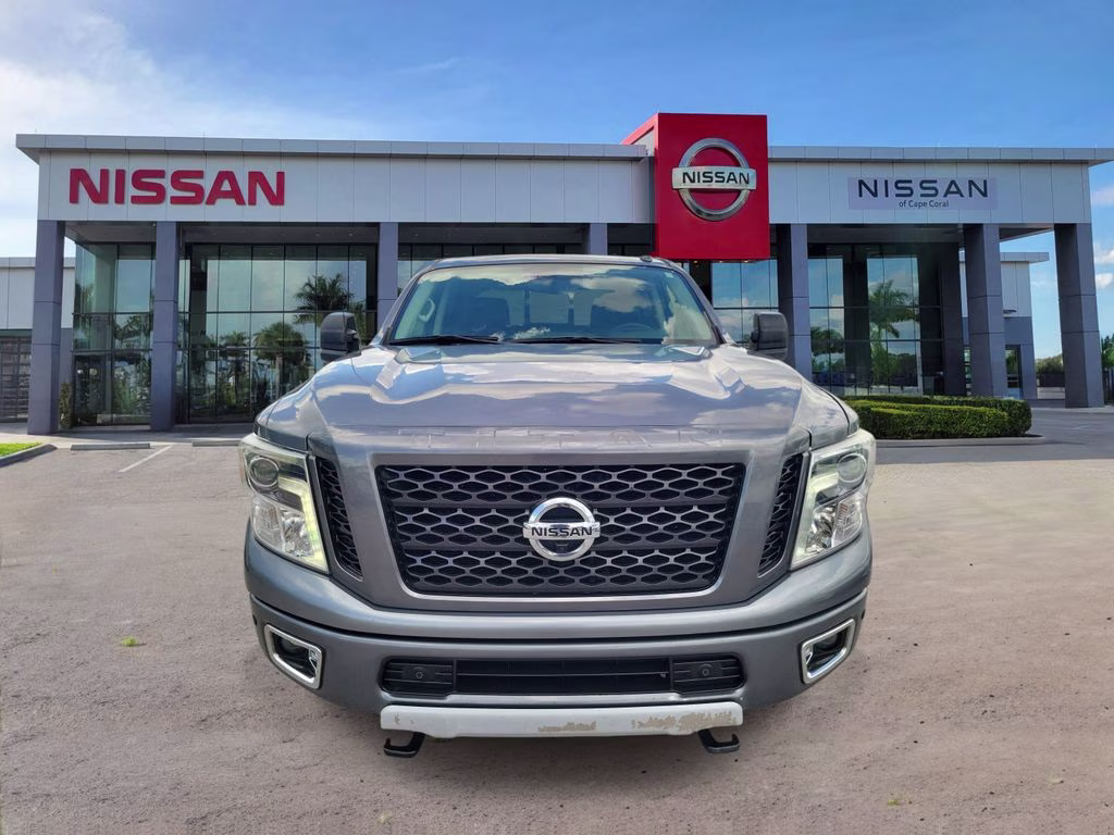 2019 Gun Metallic Nissan Titan XD PRO-4X 4X4 Truck