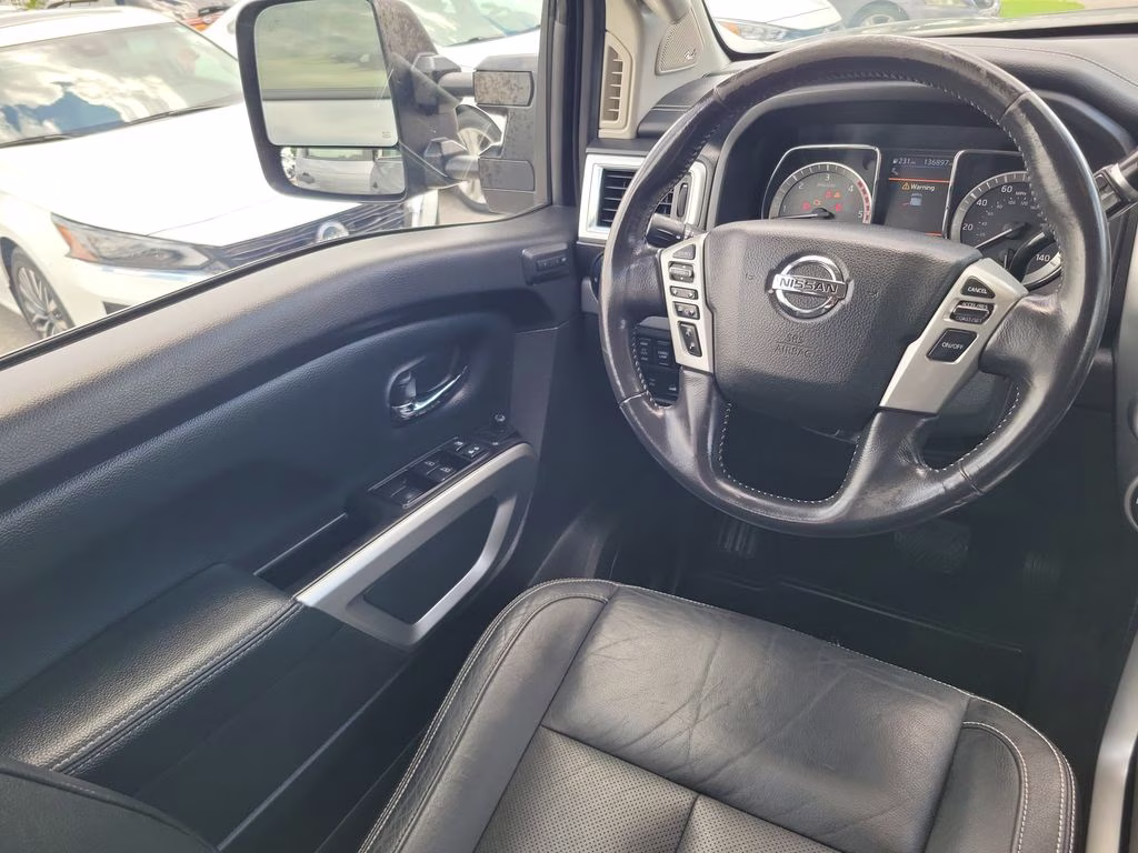 2019 Gun Metallic Nissan Titan XD PRO-4X 4X4 Truck