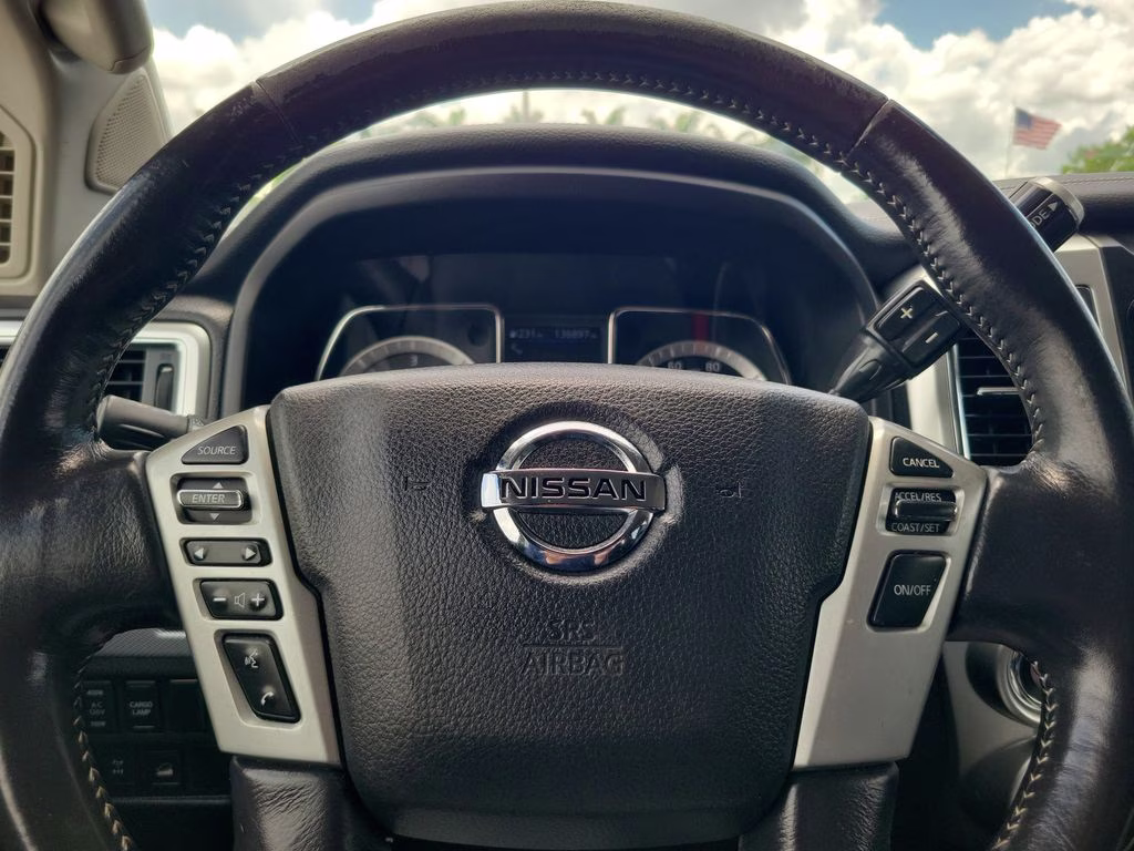 2019 Gun Metallic Nissan Titan XD PRO-4X 4X4 Truck