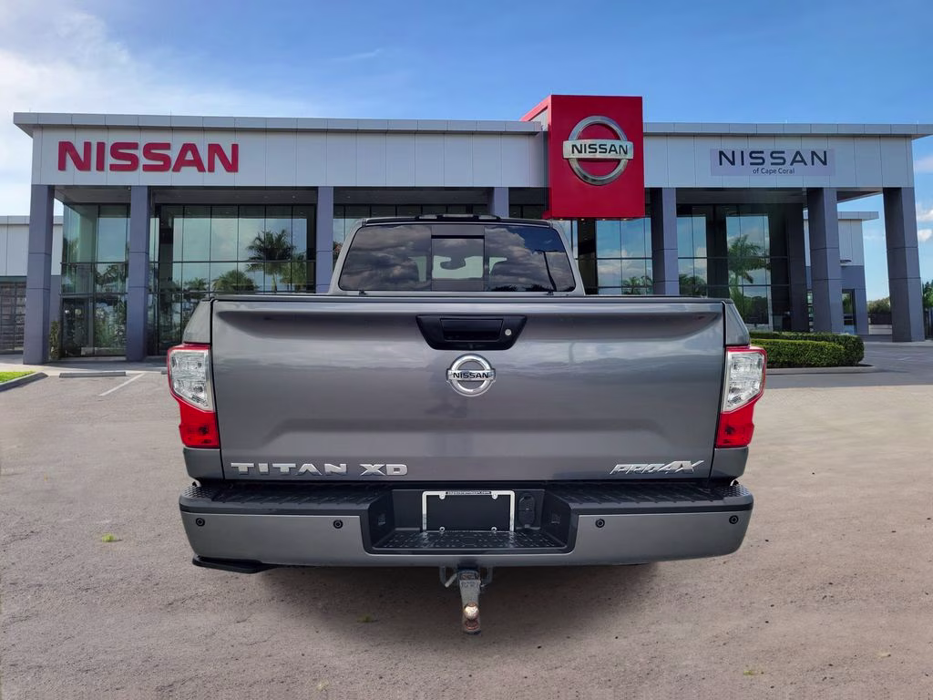 2019 Gun Metallic Nissan Titan XD PRO-4X 4X4 Truck