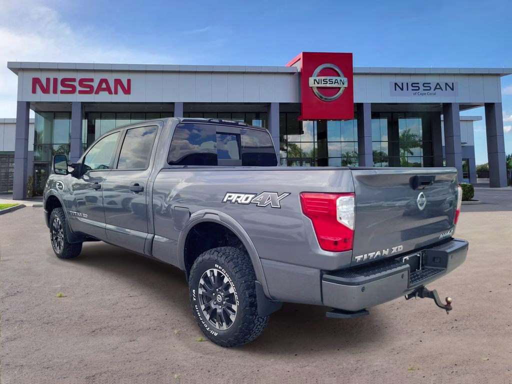 2019 Gun Metallic Nissan Titan XD PRO-4X 4X4 Truck