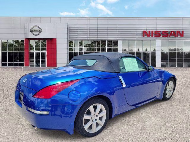2005 Daytona Blue Clearcoat Metallic Nissan 350Z Grand Touring RWD Convertible