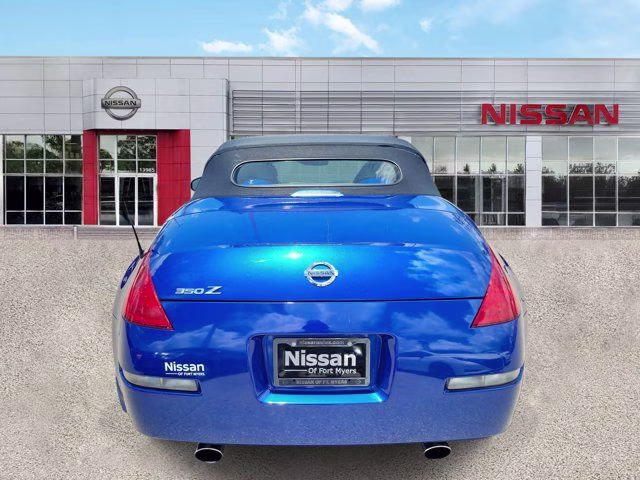 2005 Daytona Blue Clearcoat Metallic Nissan 350Z Grand Touring RWD Convertible