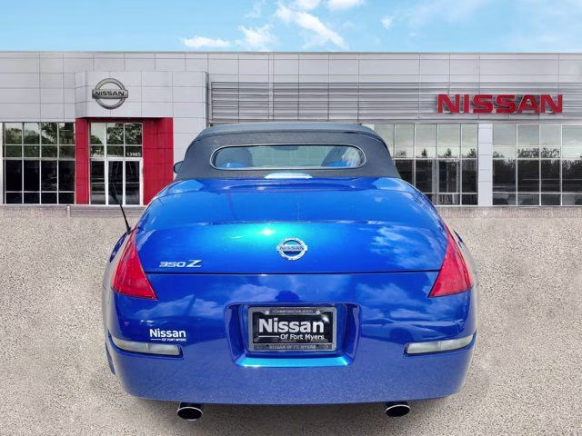 2005 Daytona Blue Clearcoat Metallic Nissan 350Z Grand Touring RWD Convertible