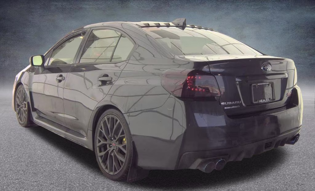 2018 Dark Gray Metallic Subaru WRX STi Limited AWD Sedan