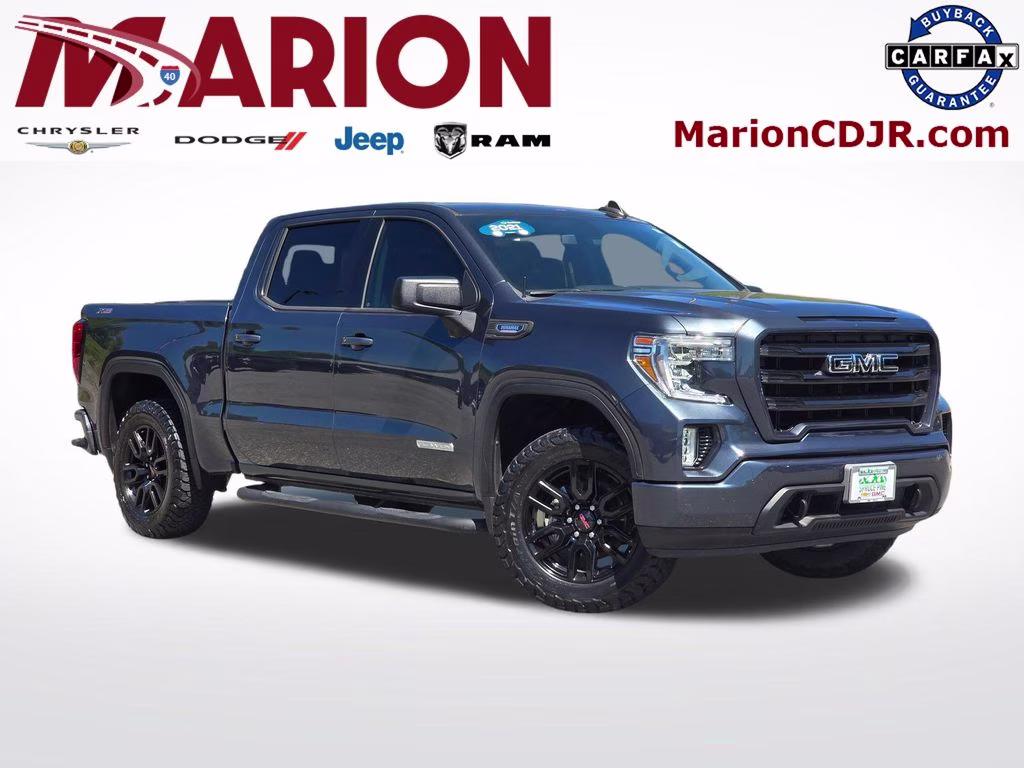 2021 Dark Sky Metallic GMC Sierra 1500 Elevation 4X4 Truck