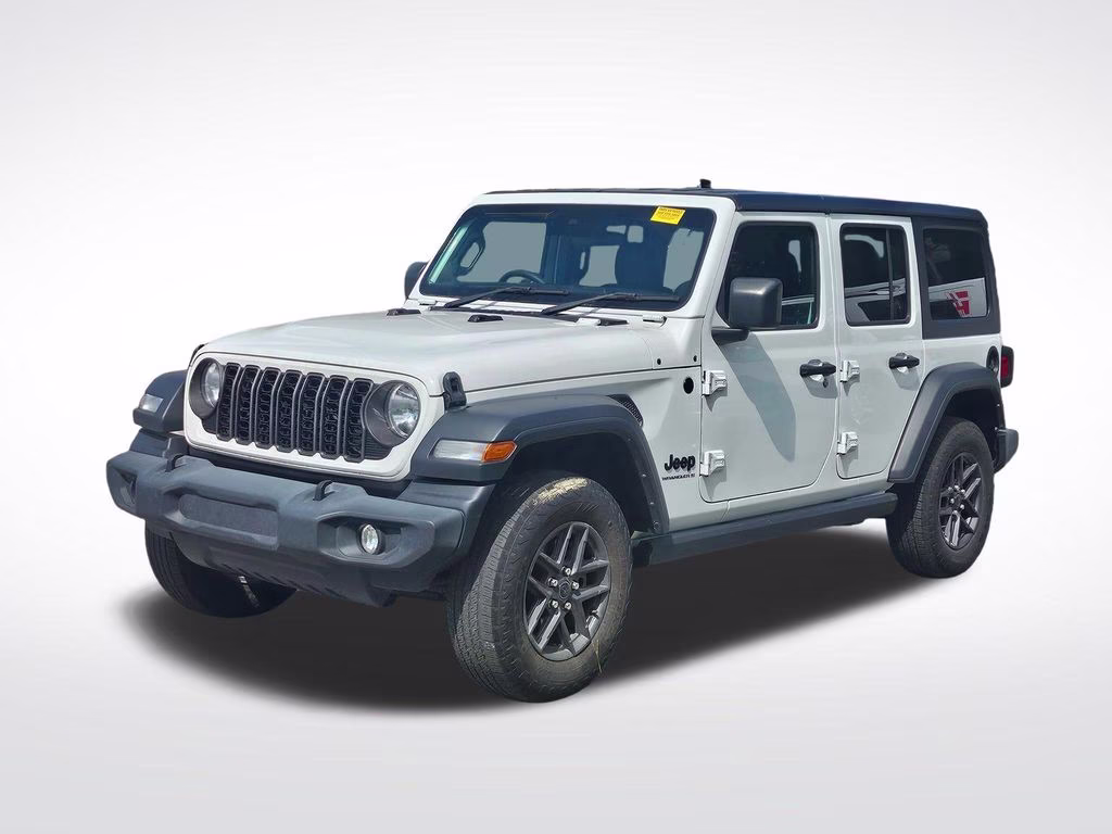 2024 Bright White Clearcoat Jeep Wrangler Sport RHD 4X4 SUV