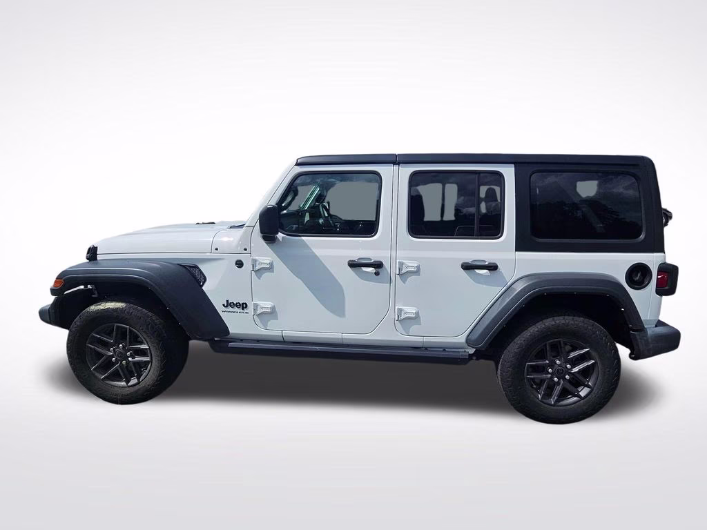 2024 Bright White Clearcoat Jeep Wrangler Sport RHD 4X4 SUV