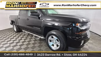 2016 Black Chevrolet Silverado 1500 LT 4X4 Truck