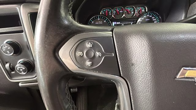 2016 Black Chevrolet Silverado 1500 LT 4X4 Truck