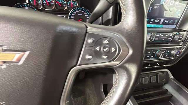 2016 Black Chevrolet Silverado 1500 LT 4X4 Truck