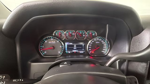 2016 Black Chevrolet Silverado 1500 LT 4X4 Truck