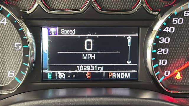 2016 Black Chevrolet Silverado 1500 LT 4X4 Truck