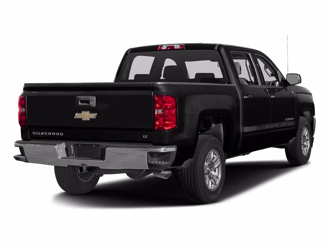 2016 Black Chevrolet Silverado 1500 LT 4X4 Truck
