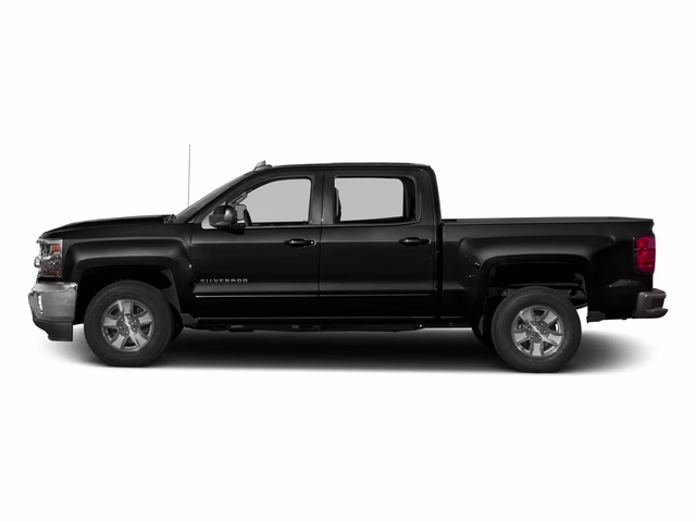 2016 Black Chevrolet Silverado 1500 LT 4X4 Truck