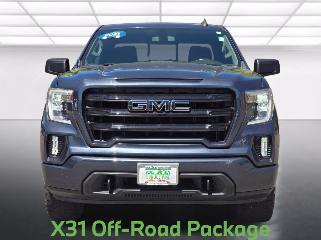 2021 Dark Sky Metallic GMC Sierra 1500 Elevation 4X4 Truck