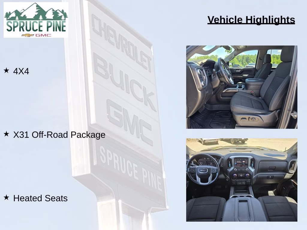2021 Dark Sky Metallic GMC Sierra 1500 Elevation 4X4 Truck