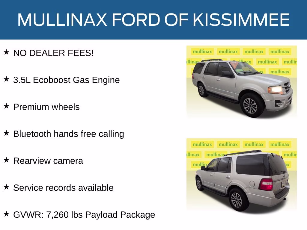 2017 Ingot Silver Ford Expedition XLT RWD SUV