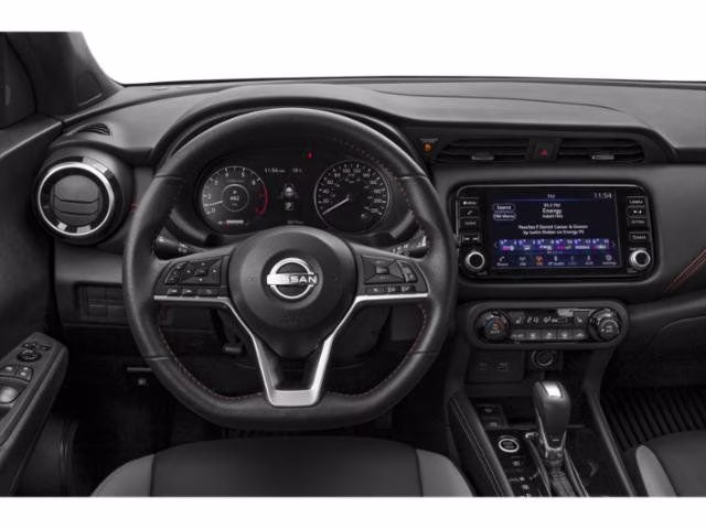 2023 Aspen White/Super Black Nissan Kicks SR FWD SUV