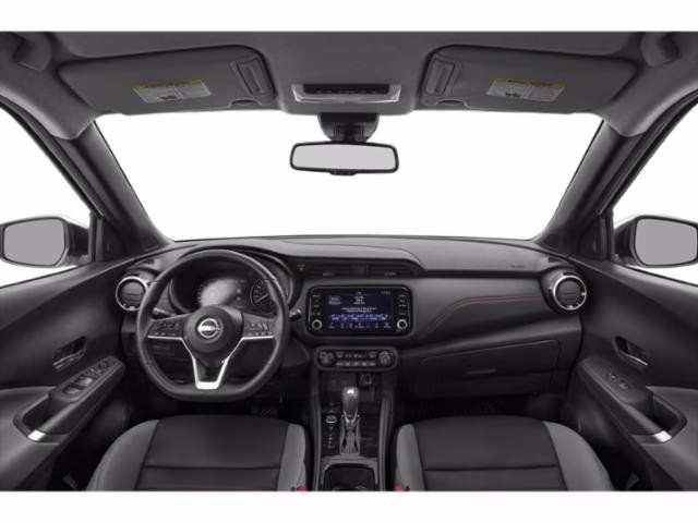 2023 Aspen White/Super Black Nissan Kicks SR FWD SUV