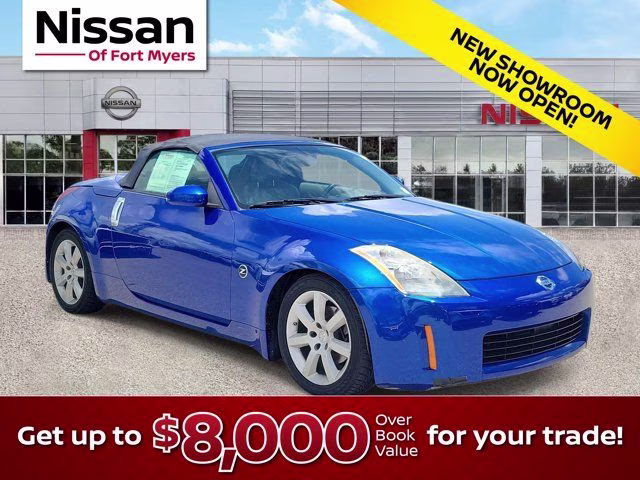 2005 Daytona Blue Clearcoat Metallic Nissan 350Z Grand Touring RWD Convertible