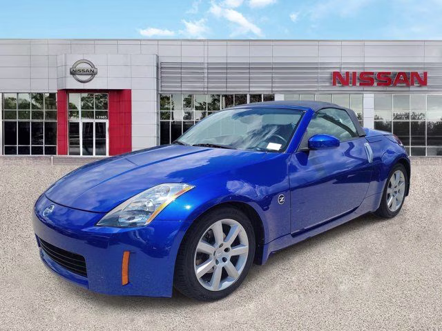 2005 Daytona Blue Clearcoat Metallic Nissan 350Z Grand Touring RWD Convertible