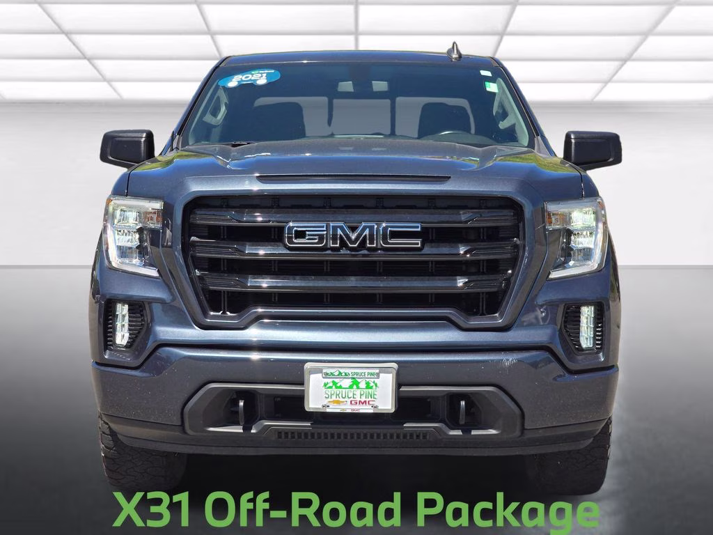 2021 Dark Sky Metallic GMC Sierra 1500 Elevation 4X4 Truck