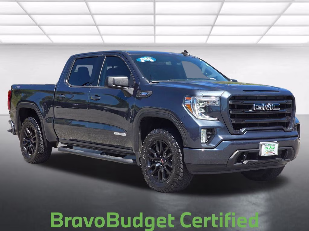 2021 Dark Sky Metallic GMC Sierra 1500 Elevation 4X4 Truck
