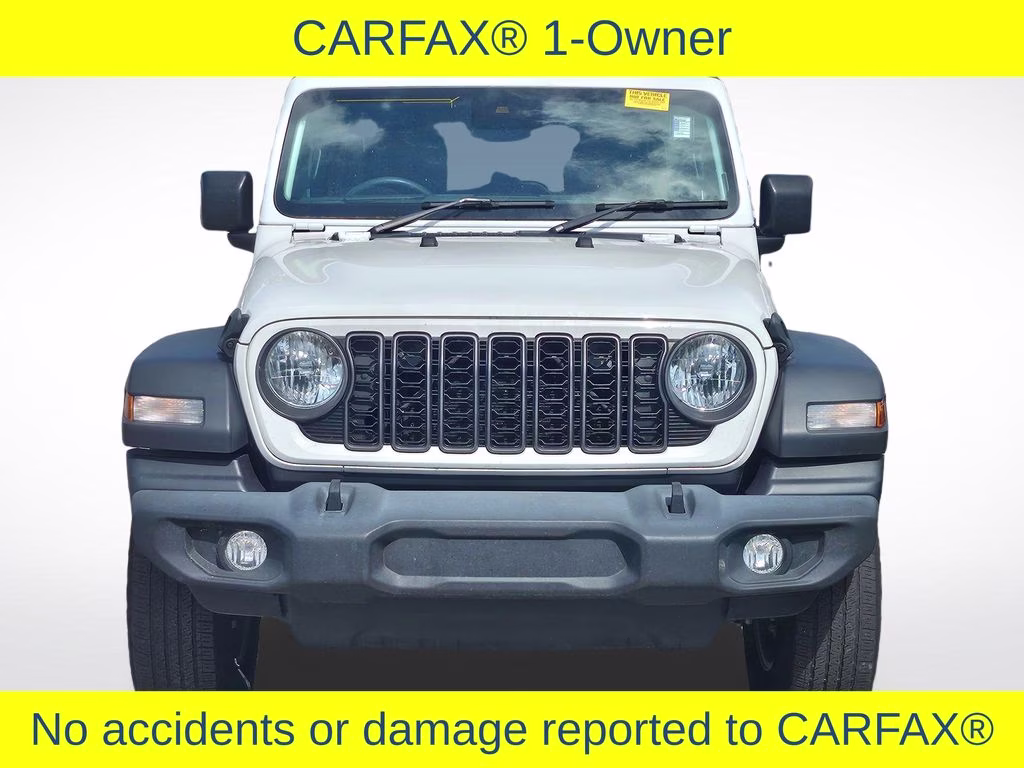 2024 Bright White Clearcoat Jeep Wrangler Sport RHD 4X4 SUV