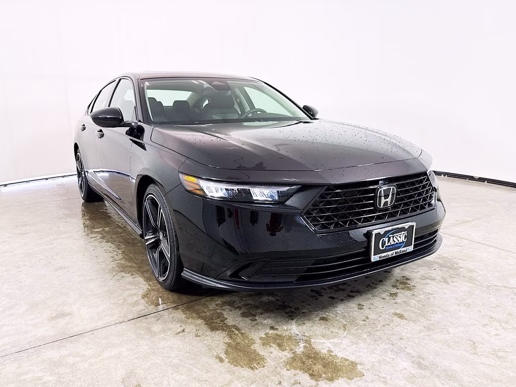 2026 Crystal Black Pearl Honda Accord SE FWD Sedan