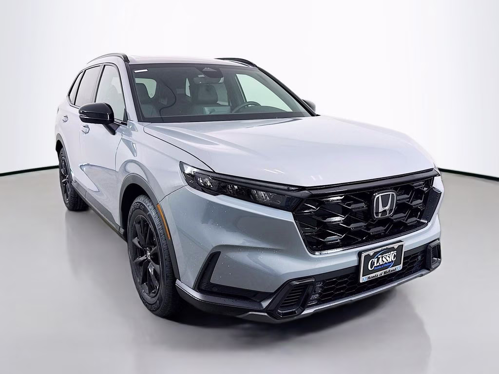 2026 Urban Gray Pearl Honda CR-V Hybrid Sport-L FWD SUV