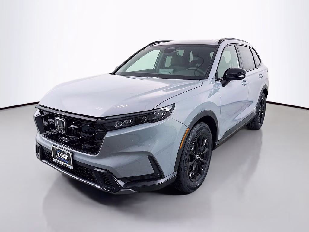 2026 Urban Gray Pearl Honda CR-V Hybrid Sport-L FWD SUV